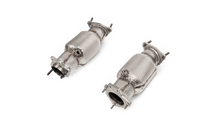 Carica l&#39;immagine nel visualizzatore di Gallery, Akrapovic Link Pipe Set with Catalytic Converter (SS) for 2020+ Chevrolet Corvette C8 Stingray