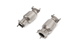 Akrapovic Link Pipe Set with Catalytic Converter (SS) for 2020+ Chevrolet Corvette C8 Stingray