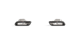 Akrapovic Evolution Tail Pipe Set (High Gloss Carbon) for 2018 Mercedes Benz E63/ Estate (W213/ S213)