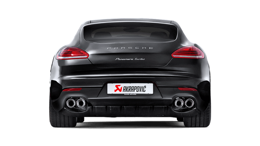 Akrapovic 14-15 Porsche Panamera Turbo (970) Evolution Line Cat Back (Titanium) w/ Titanium Tips