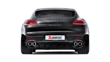 Laden Sie das Bild in den Galerie-Viewer, Akrapovic 14-15 Porsche Panamera Turbo (970) Evolution Line Cat Back (Titanium) w/ Titanium Tips
