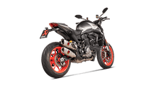 Carica l&#39;immagine nel visualizzatore di Gallery, Akrapovic Homologated GP Slip-On Exhaust for 2021-2024 Ducati Monster 937 image 3