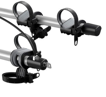 Thule Helium Pro - Hanging Hitch Bike Rack w/HitchSwitch Tilt-Down - Silver