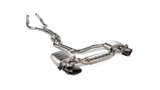 Akrapovic Link-Pipe Set (SS) (Does Not Fit DP/L-AU/SS/1) for 2020 Audi RS6 Avant/RS7 Sportback (C8)