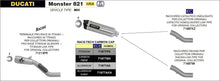 Load image into Gallery viewer, Arrow Racing Silencers for 2018-20 Ducati Monster 821