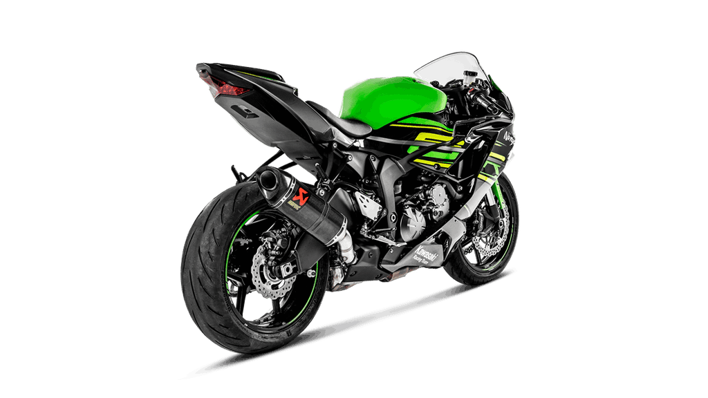 Akrapovic Slip-On Exhaust For 2009-2024 Kawasaki Ninja ZX6R / ZX636
