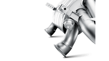 Carica l&#39;immagine nel visualizzatore di Gallery, Akrapovic Slip-On Line for (Titanium) 2009-14  Lamborghini Gallardo LP 550-2 Coupe &amp; 570-4 Coupe / Spyder