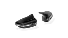 Load image into Gallery viewer, Akrapovic Carbon Fiber Mirror Cap Set - High Gloss for 2018+ BMW M5 (F90) / 2020 BMW M8 (F91/F92)
