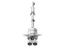 Charger l&#39;image dans la galerie, Akrapovic Evolution Line Cat Back (SS) w/ Titanium Tips for 2007-14 MINI Cooper S (R56)