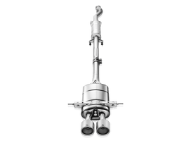 Akrapovic Evolution Line Cat Back (SS) w/ Titanium Tips for 2007-14 MINI Cooper S (R56)