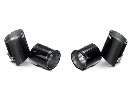Akrapovic Slip-On Line (Titanium) w/ Carbon Tips for 2011-12 BMW 1 Series M Coupe