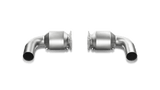 Akrapovic Link Pipe Set w/ Cat (Titanium) for 2010-13 Porsche 911 Turbo/Turbo S (997)