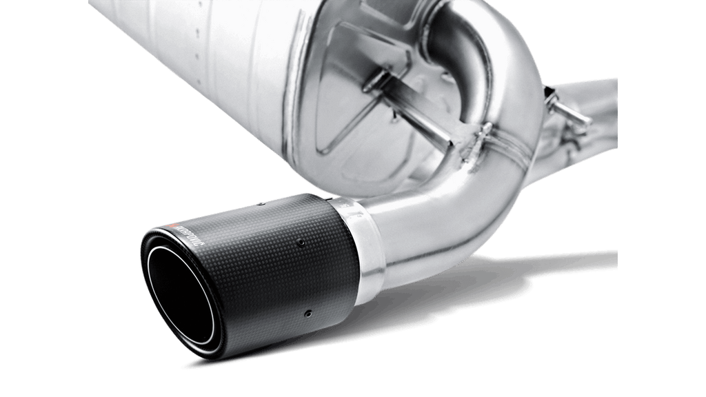 Akrapovic Evolution Line Cat Back (SS) w/ Carbon Tips (Req. Link Pipe) for 2012-15 BMW 335i (F30, F31) & 2013-15 BMW 435i (F32)
