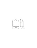 Accossato Brake Pads Kit for Motorcycle, Made In Italy Compound # AGPA55