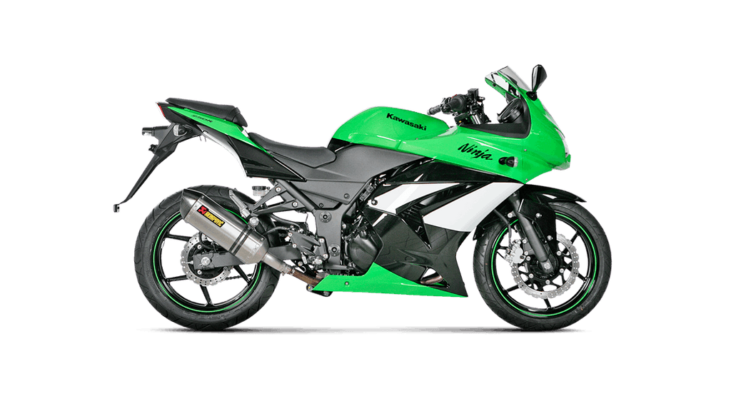 Akrapovic Slip-On Exhaust for 2008-2013 Kawasaki Ninja 250R