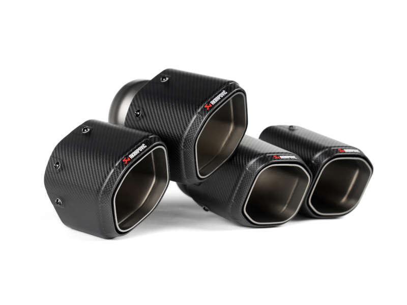 Akrapovic Hexagonal Carbon Fiber Tail Pipe Set for 2024+ BMW M5 (G90,G99) img2