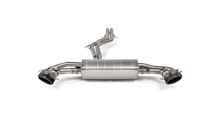 Cargar imagen en el visor de la galería, Akrapovic Evolution Line Cat Back (Titanium) w/Carbon Fiber/Titanium Tips for 2020+ Audi RS Q8 (4M)