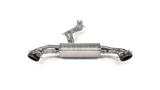 Akrapovic Evolution Line Cat Back (Titanium) w/Carbon Fiber/Titanium Tips for 2020+ Audi RS Q8 (4M)