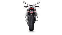 Carica l&#39;immagine nel visualizzatore di Gallery, Akrapovic Slip-On Exhaust for 2011-2015 Triumph Speed Triple / R