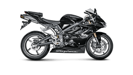 Akrapovic Slip-On Exhaust for 2006-2012 Triumph Daytona 675 / 675R