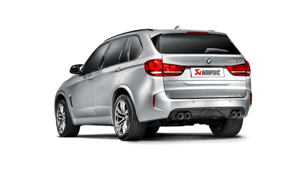 Akrapovic 15-17 BMW X5M (F85) Evolution Line Cat Back (Titanium) w/ Carbon Tips