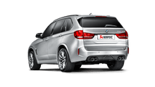 Carica l&#39;immagine nel visualizzatore di Gallery, Akrapovic 15-17 BMW X5M (F85) Evolution Line Cat Back (Titanium) w/ Carbon Tips
