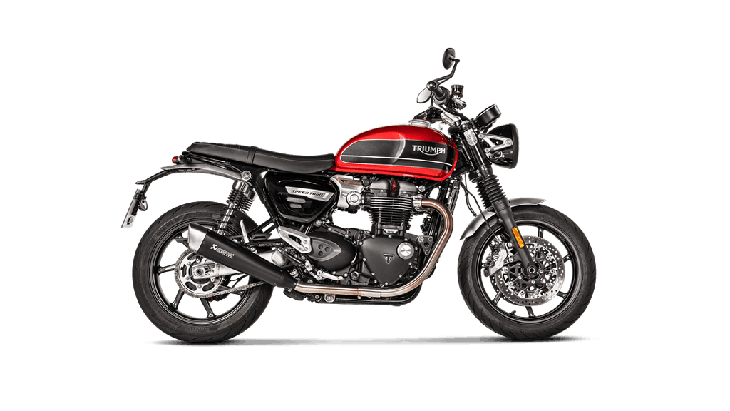 Akrapovic Slip-On Exhaust Triumph Speed Twin / Thruxton 1200 / R