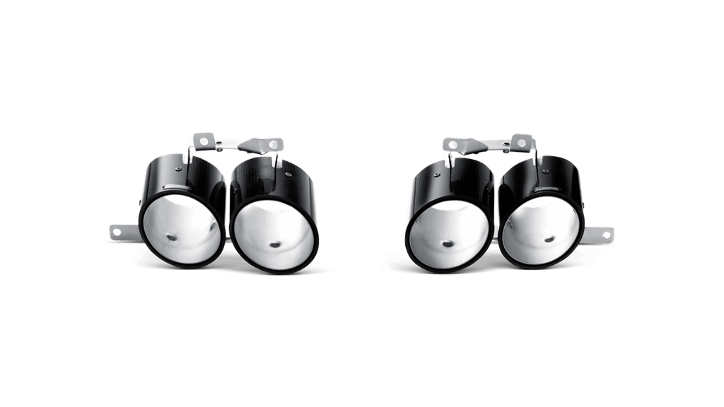 Akrapovic 09-14 Lamborghini Gallardo LP 550-2 Coupe Tail Pipe Set (Carbon)