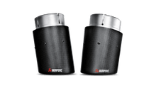 Carica l&#39;immagine nel visualizzatore di Gallery, Akrapovic Evolution Line Cat Back (SS) w/ Carbon Tips (Req. Link Pipe) for 2012-15 BMW 335i (F30, F31) &amp; 2013-15 BMW 435i (F32)