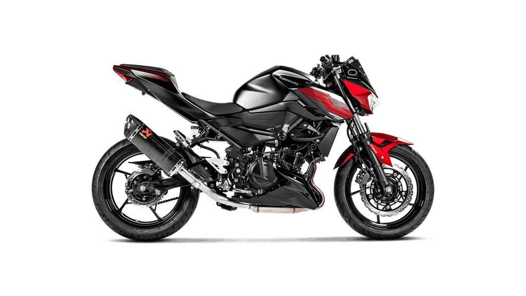 Akrapovic Slip-On Exhaust for 2018-2021 Kawasaki Ninja 400 / Z400