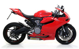 Arrow Exhaust Works Titanium Silencers for 2012-15 Ducati Panigale 899, 1199