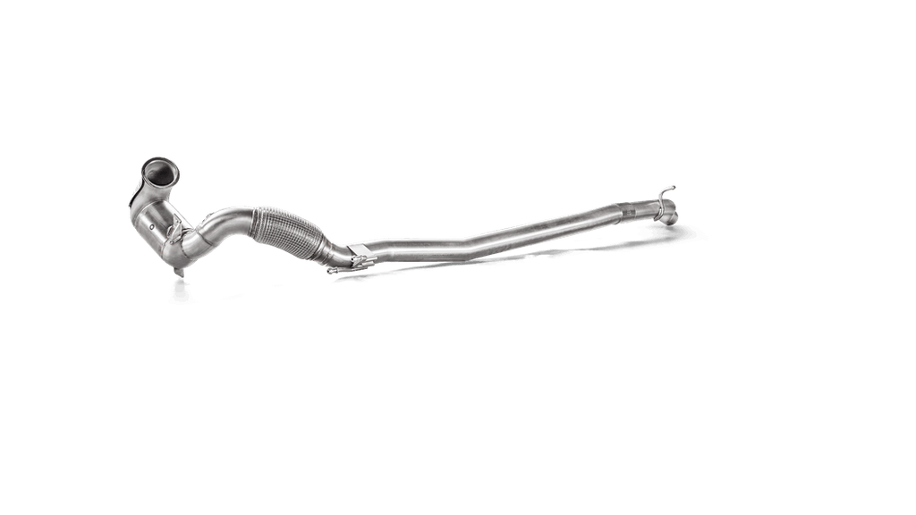 Akrapovic DownPipe w/ Cat (SS) for 2017 Volkswagen Golf R/ 2017 Audi S3 (8V)