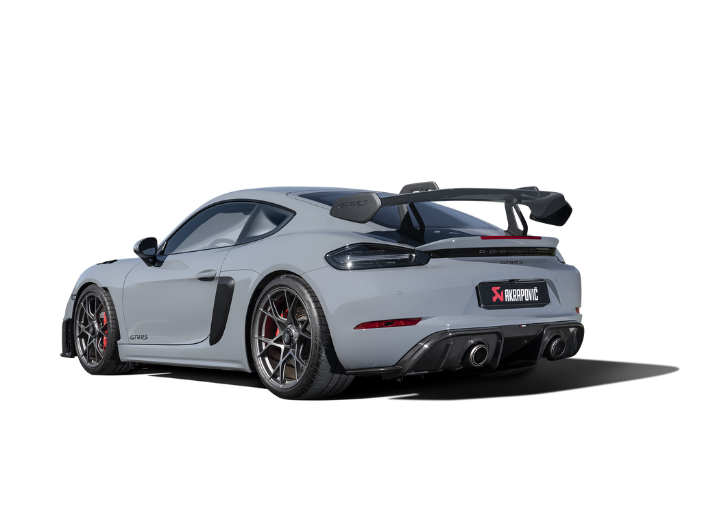 Akrapovic Slip-On Race Line (Titanium) for 2022-2024 Porsche Cayman GT4RS 718