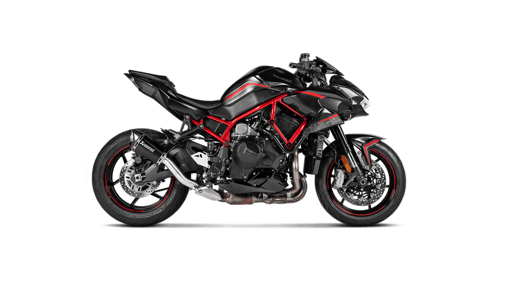 Akrapovic Slip-On Exhaust Kawsaki Z H2 / SE