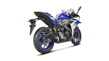 Laden Sie das Bild in den Galerie-Viewer, Akrapovic Slip-On Exhaust for 2015-2021 Yamaha YZF-R3 image 3