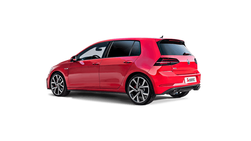 Akrapovic Performance Slip-On Line (Titanium) w/ Carbon Tips for 2017-19 Volkswagen Golf (VII) GTI FL