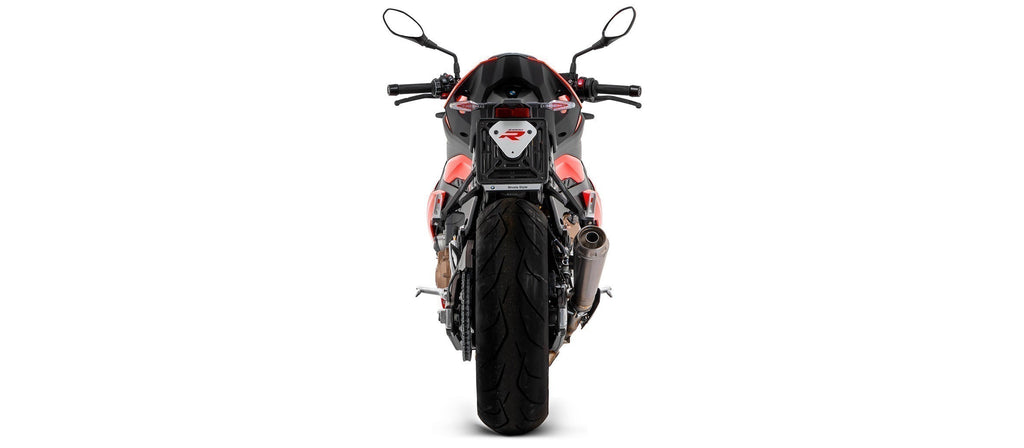 Arrow Exhaust Competition 'Evo' Full System with Pro-Race Titanium Silencer for 2021+ BMW S1000R img rear