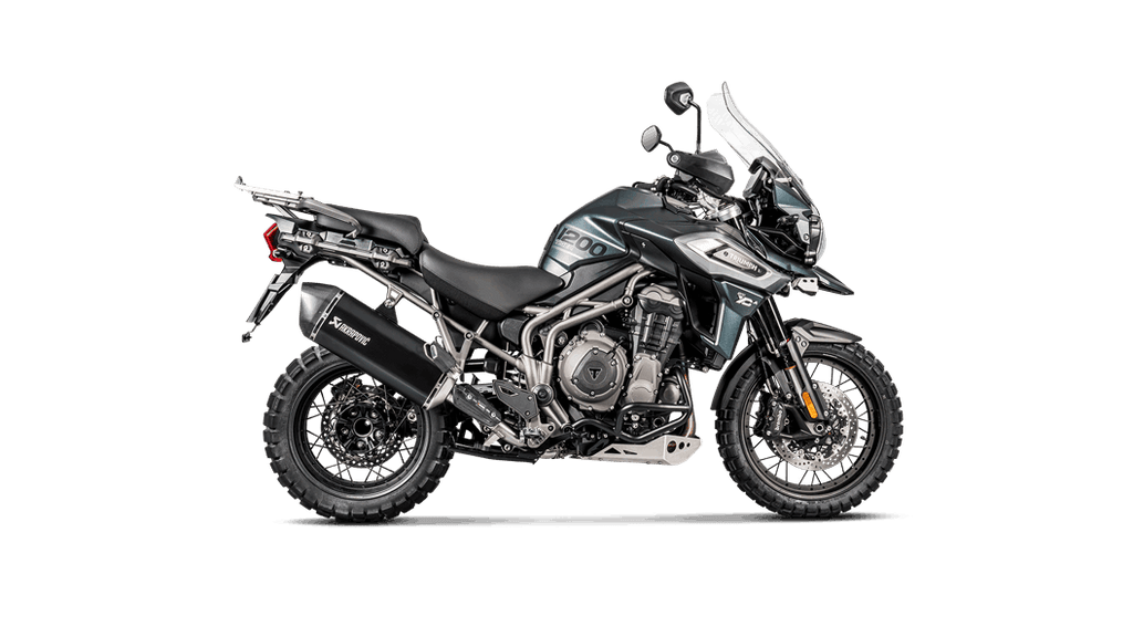 Akrapovic Slip-On Exhaust for Triumph Tiger 1200 XR / XRX / XRT / XCX / XCA