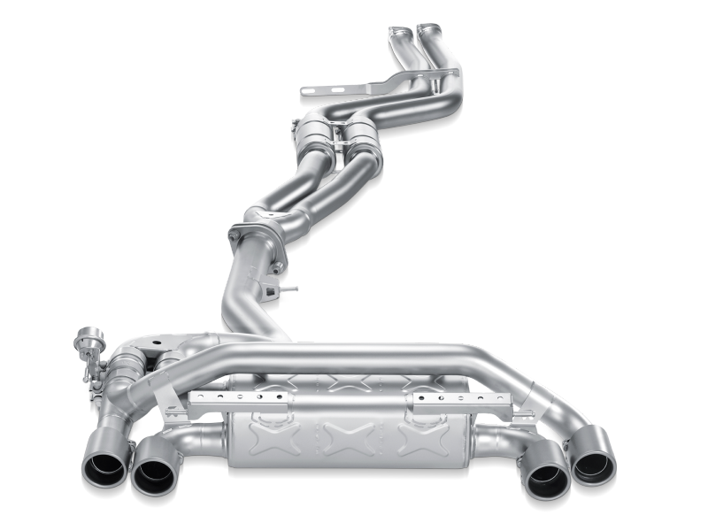 Akrapovic Evolution Line Cat Back (Titanium) w/ Carbon Tips for  BMW 1 Series M Coupe (E82)