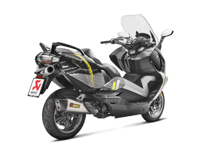 Akrapovic Slip-On Exhaust for 2016-2020 BMW C650GT