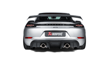 Carica l&#39;immagine nel visualizzatore di Gallery, Akrapovic Tail Pipe Set (Titanium) for 2020+ Porsche Cayman GT4 (718)