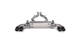 Akrapovic Slip-On Line Titanium/Carbon Fiber Tips for 2018-20 Alfa Romeo Giulia Quadrifoglio