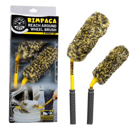 Chemical Guys Rimpaca Reach Around Ultimate Wheel Brush Set - 2 Pcs