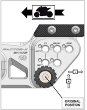 Carica l&#39;immagine nel visualizzatore di Gallery, Gilles Tooling FXR Rearset Footpegs for 2020+ BMW S1000RR, M1000RR