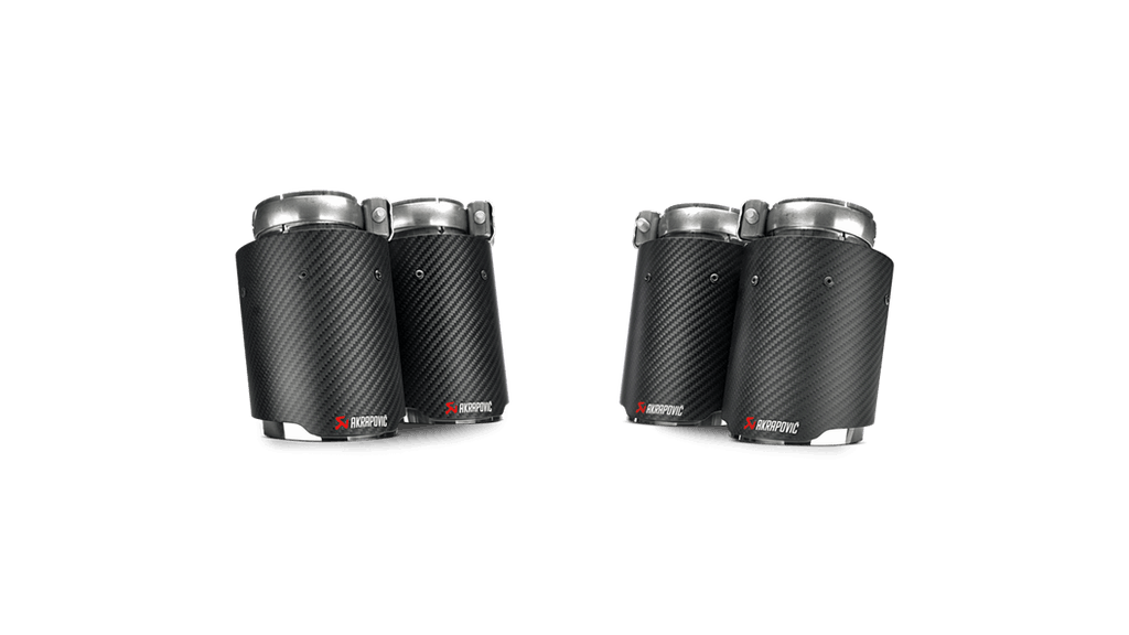 Akrapovic Tail Pipe Set (Carbon) for 2021-2024 BMW M3/M4 and M2