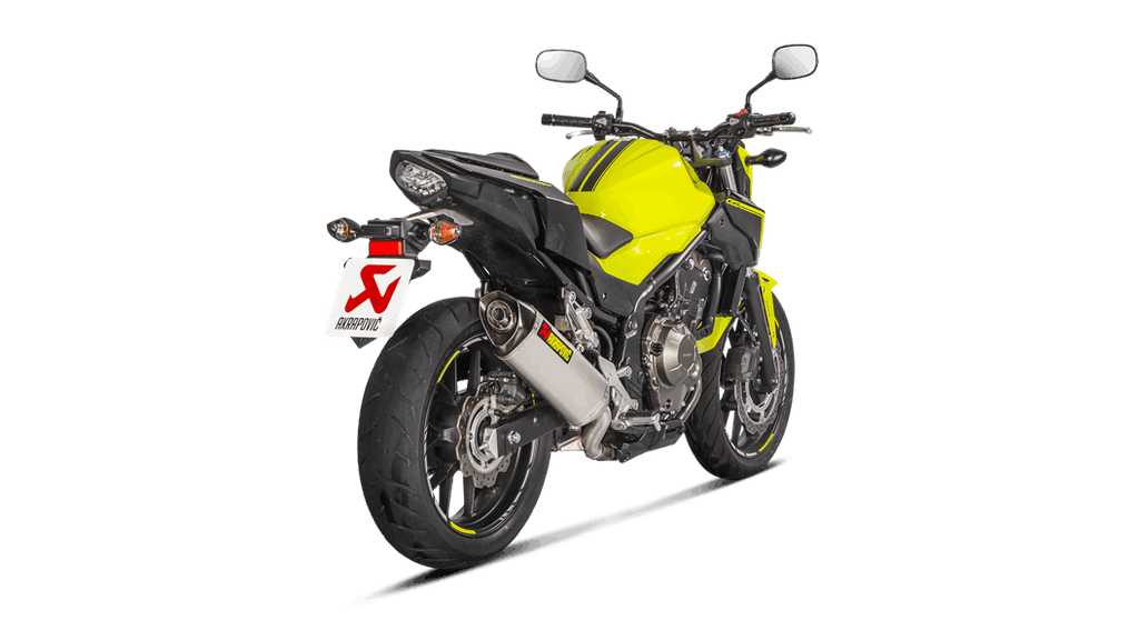 Akrapovic Slip-On Exhaust for 2016-2018 Honda CBR500R / CB500F / CB500X