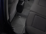 WeatherTech Rear Rubber Mats - Black For Ford Flex 2009+