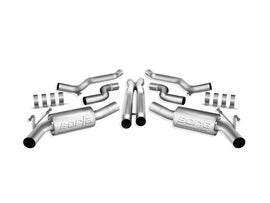 Borla S Type Catback Exhaust w/o Tips for 2010-13 Chevrolet Camaro 6.2L V8
