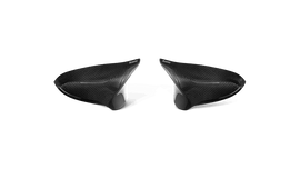 Akrapovic Carbon Fiber Mirror Cap Set - High Gloss for 2014-2018 BMW M3 (F80)