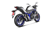 Laden Sie das Bild in den Galerie-Viewer, Akrapovic GP Slip-On Exhaust for 2015-2021 Yamaha R3 image 5